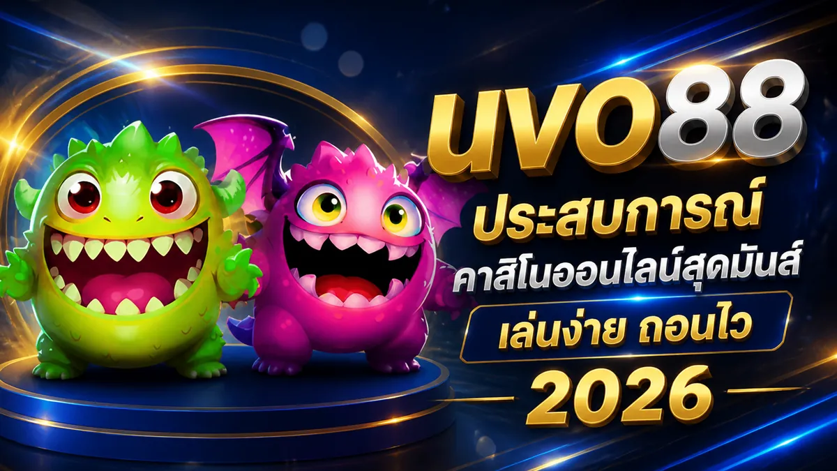 uvo88: สัมผัสประสบการณ์คาสิโนออนไลน์สุดมันส์ เล่นง่ายบนมือถือ